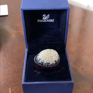 Swarovski crystal ring, women’s, size 8